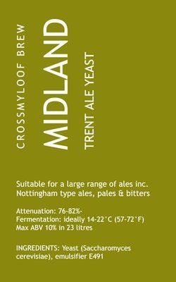 Дріжджі CML Midland (Nottingham Style) CML Midland фото