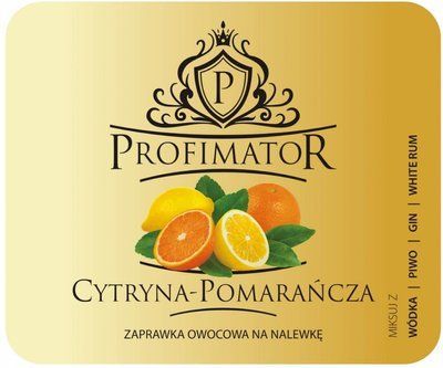 Безалкогольний концентрат для приготування алкогольних напоїв Cytryna-Pomarancza Cytryna-Pomarancza фото