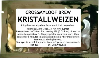 Дріжджі CML Kristallweizen Kristallweizen фото